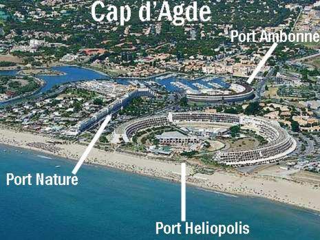 Studio Village Naturiste Port Nature 6 Agde Zewnętrze zdjęcie